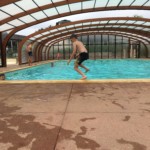 Covered pool. There was a totally indoor one as well.