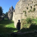 Nate and the Castle of Rohan in Pontivy