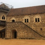 The main hall and one almost finished tower
