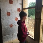 window seat in the guest chamber